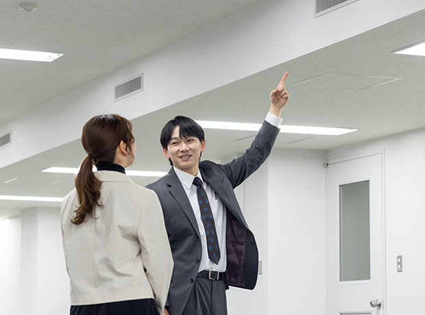 先輩社員 営業推進部 ビル営業課 S.Kさん