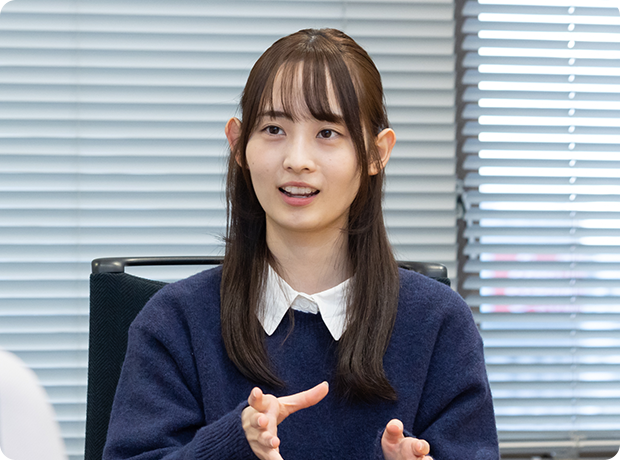 後輩社員 経理部 経理課 Y.Aさん