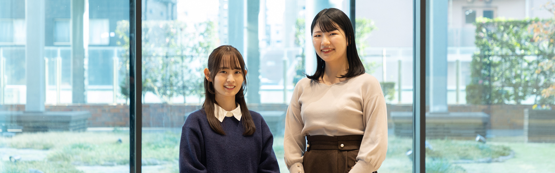 先輩社員K.Cさん 後輩社員Y.Aさん