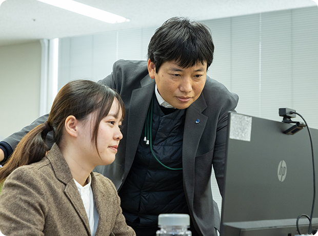 後輩社員 福岡管理部 技術課 T.Nさん