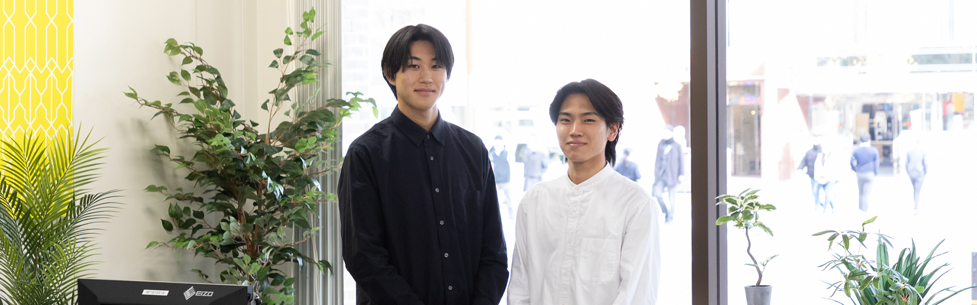 先輩社員M.Rさん 後輩社員U.Tさん