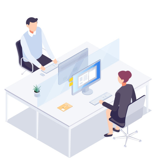事業管理本部のイラスト